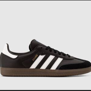 Adidas Samba OG Black and White Sneakers size 7.5 NEW